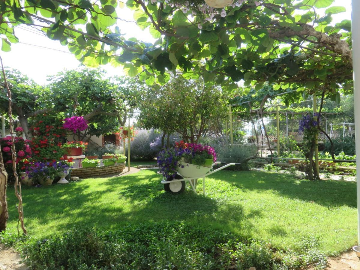 Beach Apartments Roza - The Garden Apartment Биоград на Мору Екстериор снимка