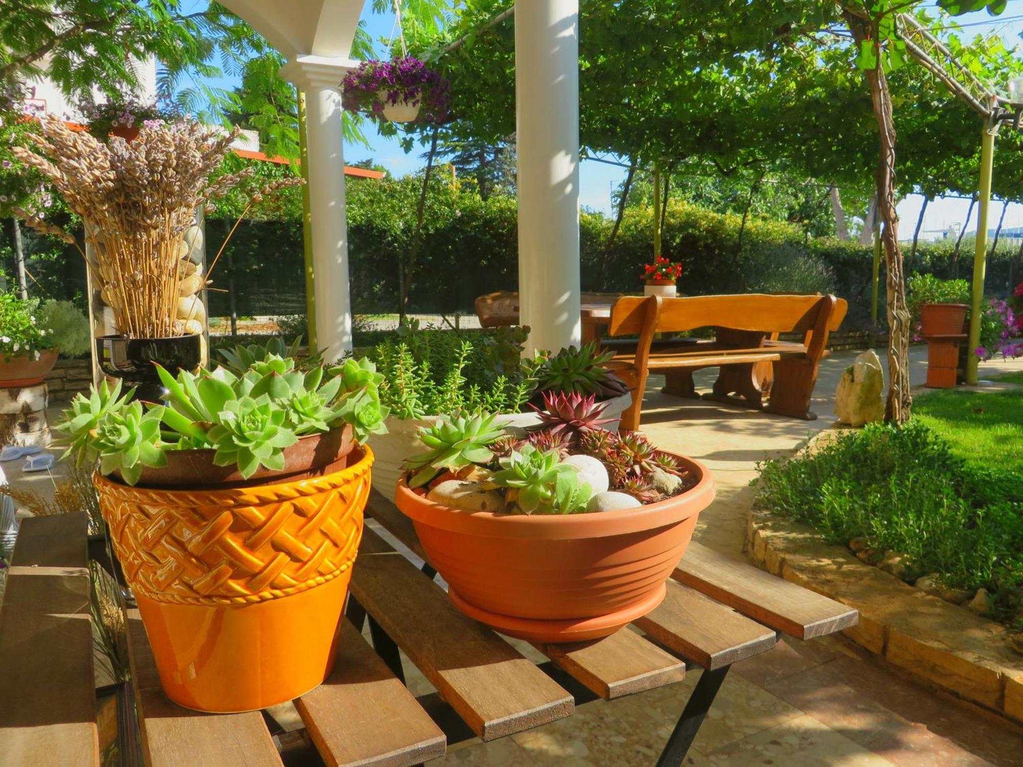Beach Apartments Roza - The Garden Apartment Биоград на Мору Екстериор снимка